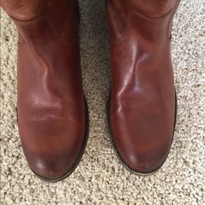 FRYE MELISSA BUTTON 2 BOOTS KNEE HIGH